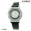 Hot Crystal Hours Watches Women Wristwatches Alloy Analog PU Band Quartz Watch