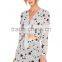 New Fashion Chiffon Blouse 2016 Spring New Star Print Latest Women Tops
