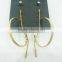 TRIO EARRING,RHINESTONE,CHAIN,HOOPS