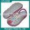 EVA Injection Cross Shoes with Water Transfer Printing