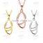 Vogue Necklace for Woman Gold Plated Necklace Yellow Gold/rose Gold/white Gold Plated Quality Choice