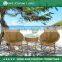 3 Piece Leisure Outdoor Rattan Conversation Set