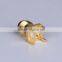 SMA female coaxial connector for PCB