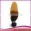 Fashionable Straight wave three colors gradient hair weaving cheap brazilian ombre hair weaving 3 tone cheap ombre Hair weave