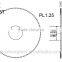 long live service_no burr PL1.25mm carbide flat Slotter cutter for slica