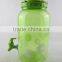3800ml BPA Free plastic cold water dispenser food grade plastic beverage dispenser PET water jar