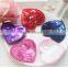 2015 New Sequin Heart Hair Clips Kids Wholesales Sequin Bow Children Hair Accessory CB-3395