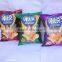 printing snack packaging film/potato chips packaging material/PET Aluminum Lamination Pineapple Chips Packaging Bag