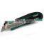 LAOA safety utility sharp knife tool High Quality3pcs blade heavy duty comfotable fancy office durable cutter