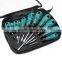 9pcs Cr-V steel screwdriver set crossed and slotted screwdriver