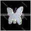 2016 butterfly wall lamp modern minimalist hotel project LED crystal wall restaurant wall lamp bedroom
