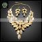 2016 New Arrival African Gold Plated Jewelry set which for Wedding jewelry set Match Clothes KHK867