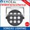 professional 9pcs 10w led par rgbw 4in1 quad led flat par lighting