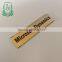 stainless steel logo plate metal nameplate with custom design
