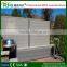 anti-uv wood plastic decorative garden fence panel