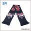 Jacquard Style and jacquard Pattern Football Scarves