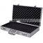 19" Aluminium Gun Case Pistol Hand Carry Storage Box Lockable Padding Interior