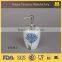 Ceramic toothbrush holder bathroom set, decal flower pattern bathroom set