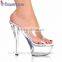 High heel slipper summer honey sweet girl shoes
