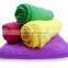 100% Polyester high quality microfiber face towel