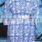 Sexy Cotton Kimono Women Long Robe Designer Floral Print Block Printed Kimono