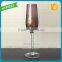 High Quality Colorful Champagne Glass Fancy Wine Cup Glass Whlosesale Customed Color Wine Glass
