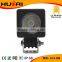 Square aluminum cooling black 10W led light for atv excavator conversion kits and led work light