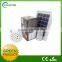Energy saving lithium battery operated dimmable solar led light