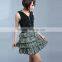 2013 New GLP Gothic Leopard Zipper Double Skirt Punk Dress 61255