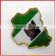 national flag pin badge,three colors metal pin badge,durable Mexico pin badge
