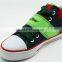 CHINA CASUAL FASHION VELCRO CANVAS SAFETY KID SHOE 2015
