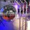 Silver or Black color 30cm/40cm /50/60cm diameter christmas hanging decorating mirror balls With Plastic or Fiberglass core