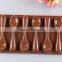 New design Spoon Shape Silicone Chocolate Cake Mold