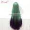 Factory Price Fashion Long Straight Natural Colorful Hair Wig