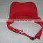 fashion red custom embroidery sun visors wholesale