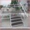 Aluminum portable stage handrail with 0.8 m height