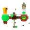 Manufacture plastic slide for kids outdoor park, top quality ,top service,cheap price