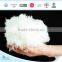 washed white goose feather