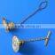 Wholesale Custom Uniform Tie Bar Tie Clips With Chain
