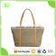 Top Quality Waterproof Matte Nylon Carrying Handbag with Two Leather Handle