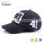Professional china supplier badge embroidery logo curve brim baseball cap and hat
