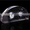 Antique table clock with angel,3D engrave photo for decoration crystal clock