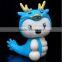 Kids gift Cute dragon soft vinyl toys/Custom Animal kids high quality soft vinyl toy/OEM soft vinyl toys manufacturers