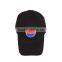 High Quality Plain Black Cotton Baseball Cap/Custom Embroidery Baseball Cap and Hat