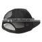 Vintage Custom Printed Snapback Trucker Cap Flat Brim Black Foam Mesh Trucker Cap