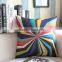 18x18 Inch Cotton Linen Decorative Throw Pillow Cover Cushion Case With Geometrical Patternm