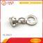 Jinzi Metal Zinc Alloy Circle Round Shape Zipper Puller