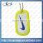 custom manufacture couple yellow logo ID pet photo etched brass dog tag
