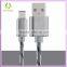 2016 High speed aluminum alloy usb 2.0 braided type c cable