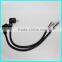 20cm 28awg right angle micro usb to 4pin Molex cable